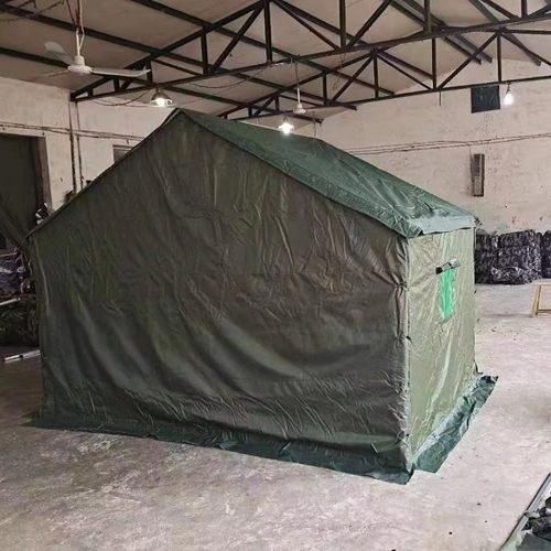 户外野外 施工工地工程帐篷野营救灾 加厚保暖防雨帆布民用养棉