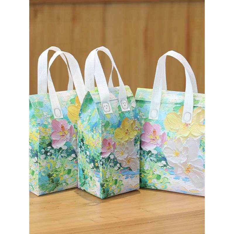 一次性保温袋定制铝箔外卖专用商用单杯奶茶咖啡无纺布手提打包袋,餐饮具,保温袋,淘宝优惠券,粉丝福利购,淘宝优惠卷