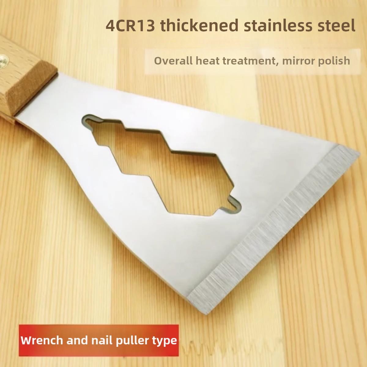 不锈钢清洁铲加厚家用多功能铲装饰水泥铲漂亮的接缝刮板工具新型