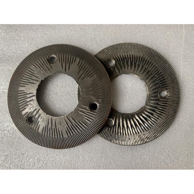 高翔牌200型磨粉机磨片180型200型圆螺丝孔磨片方螺丝孔磨片