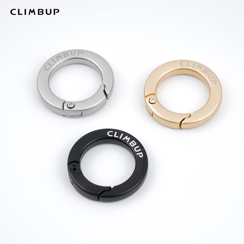 Climbup手机挂件弹簧扣钥匙扣手机链配件金属小环扣连接环