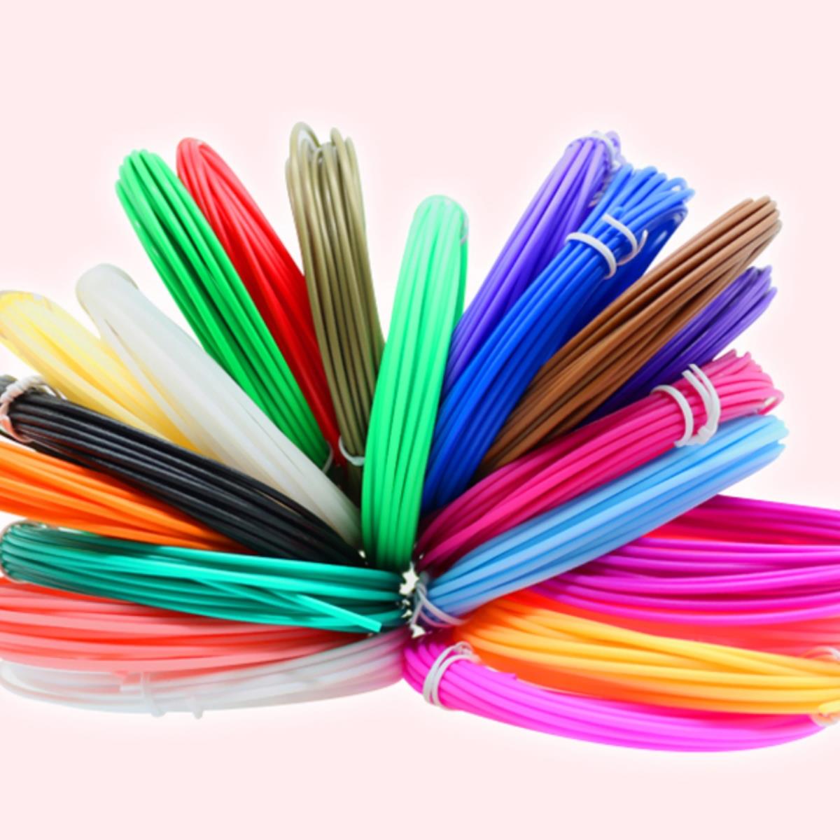 儿童低温3d打印笔 PCL耗材三 d立体画笔胶条线圈笔芯线材料1.75mm