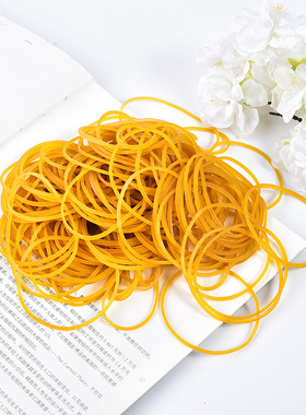 厂家直供16cm*1.4mm 越南橡皮筋 可长久使用弹力皮筋黄色皮筋皮套