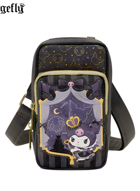 Loungefly三丽鸥Sanrio酷洛米正版周边卡通单肩斜挎包女孩零钱袋