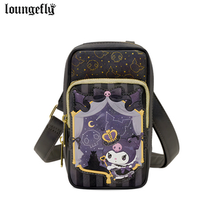Loungefly三丽鸥Sanrio酷洛米正版周边卡通单肩斜挎包女孩零钱袋