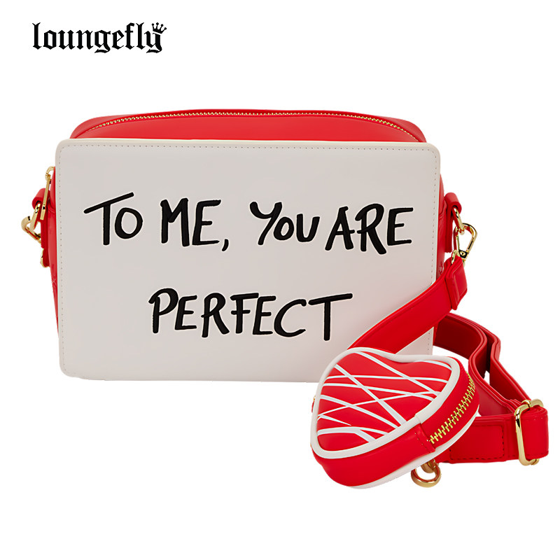 Loungefly环球真爱至上正版周边马克与朱丽叶单肩斜挎包女零钱包,箱包皮具/热销女包/男包,单肩包,淘宝优惠券,粉丝福利购,淘宝优惠卷