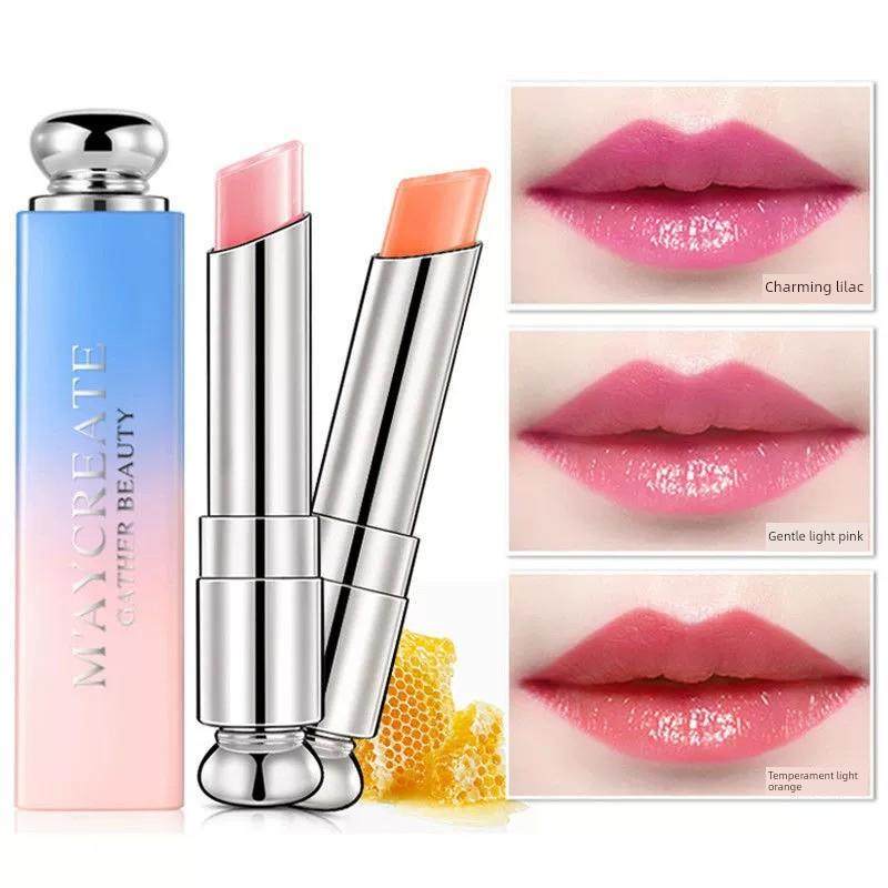 变色唇膏女保湿滋润补水不掉色防水防汗持久显白口红学生党官方旗