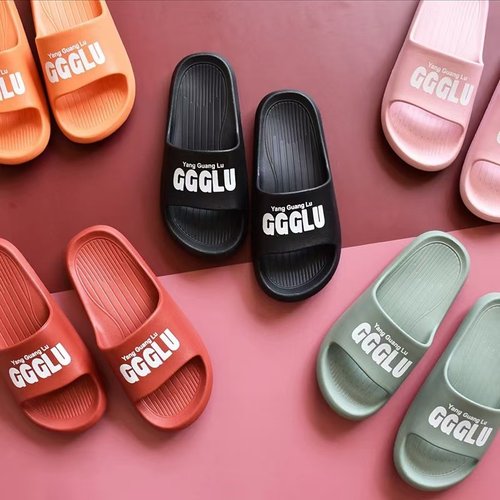GGGLU夏季超轻洗澡防滑情侣拖鞋