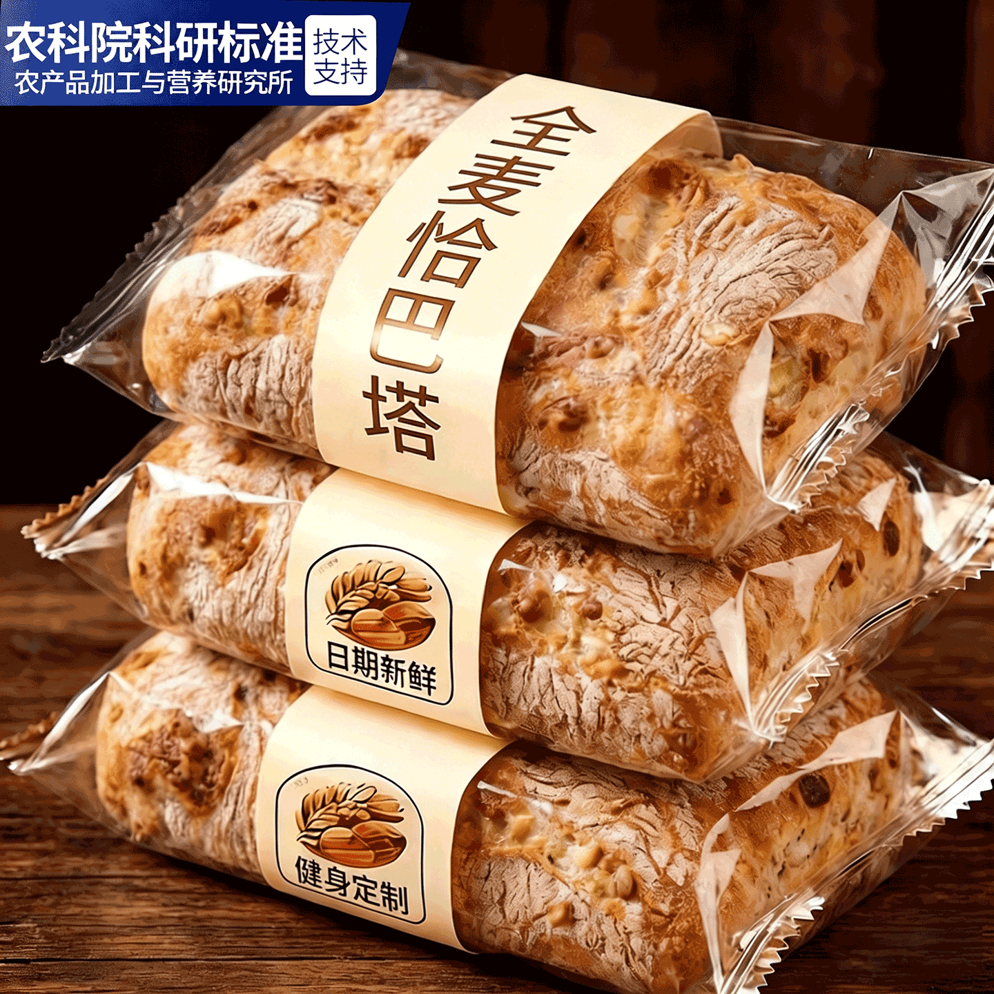现做现发！全麦低脂低卡健身推荐