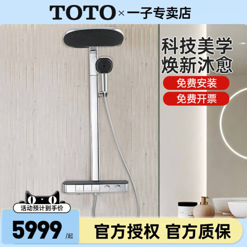 TOTO恒温淋浴花洒套装TBW14WC0C