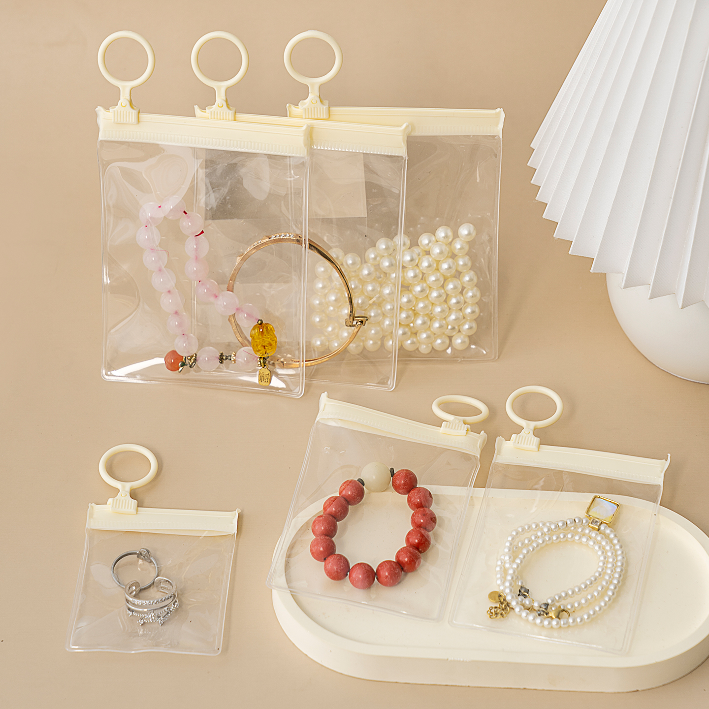 亿美拓首饰密封袋耳饰手饰收纳盒