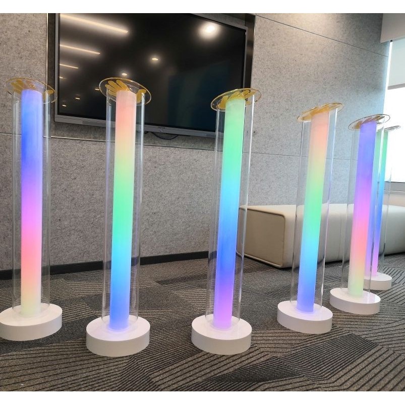 启动 启动柱 能量柱 发光灯柱 启动仪式 手掌柱   亮灯道具