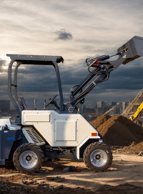 厂家出口巴西带伸缩臂铲车 小型 WHEEL  LOADER 水电池轮式装载机