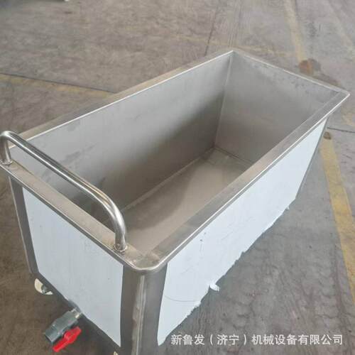 400升拉料车300升推料车200升食品小料车可提升滚揉机配套车