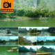 广西甲天下桂林山水漓江游船游玩竹筏风景点旅游高清实拍视频素材
