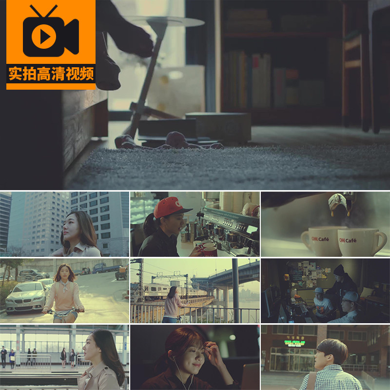 青春梦想奋斗正能量励志奔跑青年奋进忙碌快节奏生活实拍视频素材