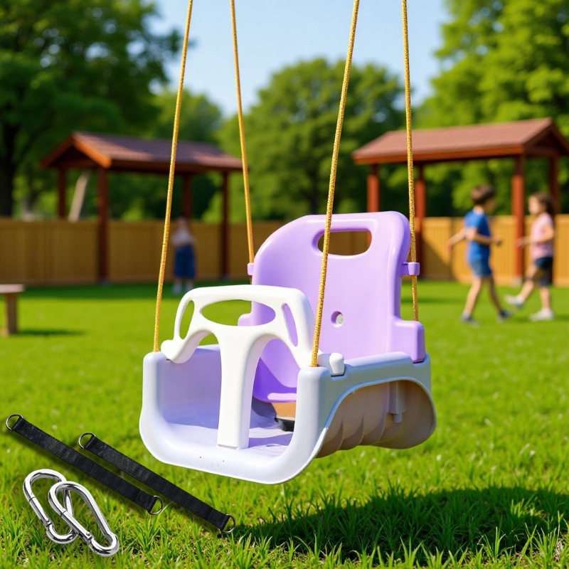 家用户外儿童秋千游戏机吊椅室内坐板三合一小孩玩具公园荡秋千