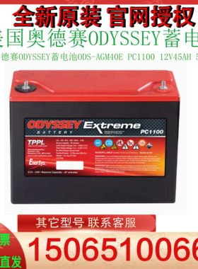 美国奥德赛ODYSSEY蓄电池ODS-AGM40E PC1100 12V45AH 500CCA