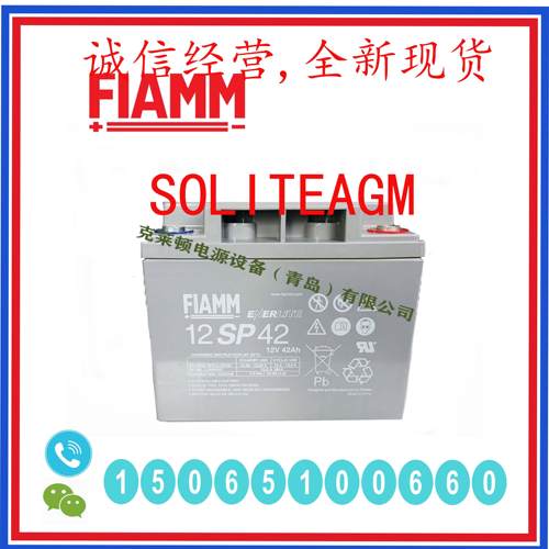 FIAMM非凡蓄电池12SPX42