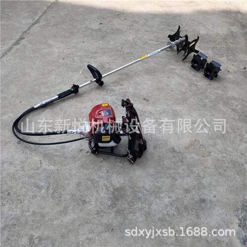 小型便携式汽油割灌机背负式农用收割开荒神器家用汽油除草机