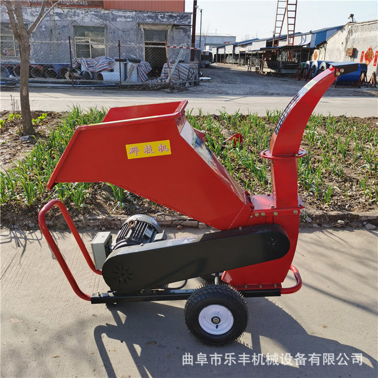 家用小型碎枝机 柴油树枝粉碎机 多功能果园碎枝机