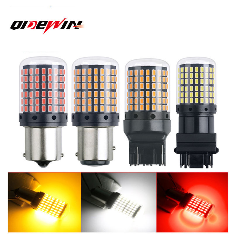 汽车led转向灯3014 144smd恒流 led大功率超亮 1156倒车灯12-24v