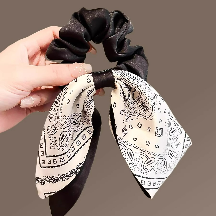 法式飘带蝴蝶结发圈女新款