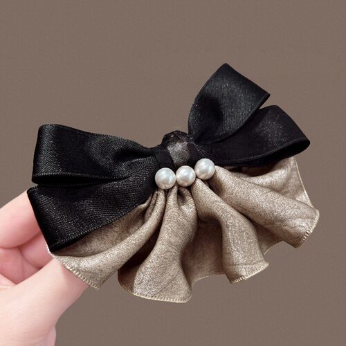 2026新款高级感蝴蝶结弹簧夹