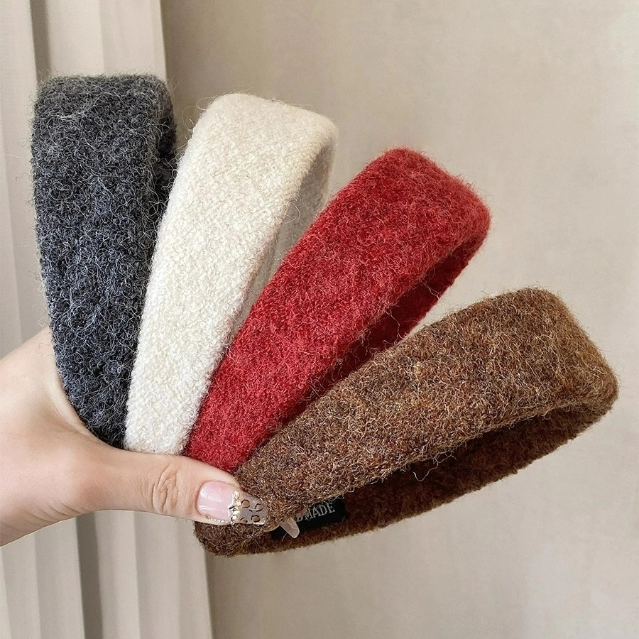 秋冬新款毛呢宽边发箍韩系时尚发饰女高颅顶压头发头箍氛围感发卡,饰品/流行首饰/时尚饰品新,发饰,淘宝优惠券,粉丝福利购,淘宝优惠卷