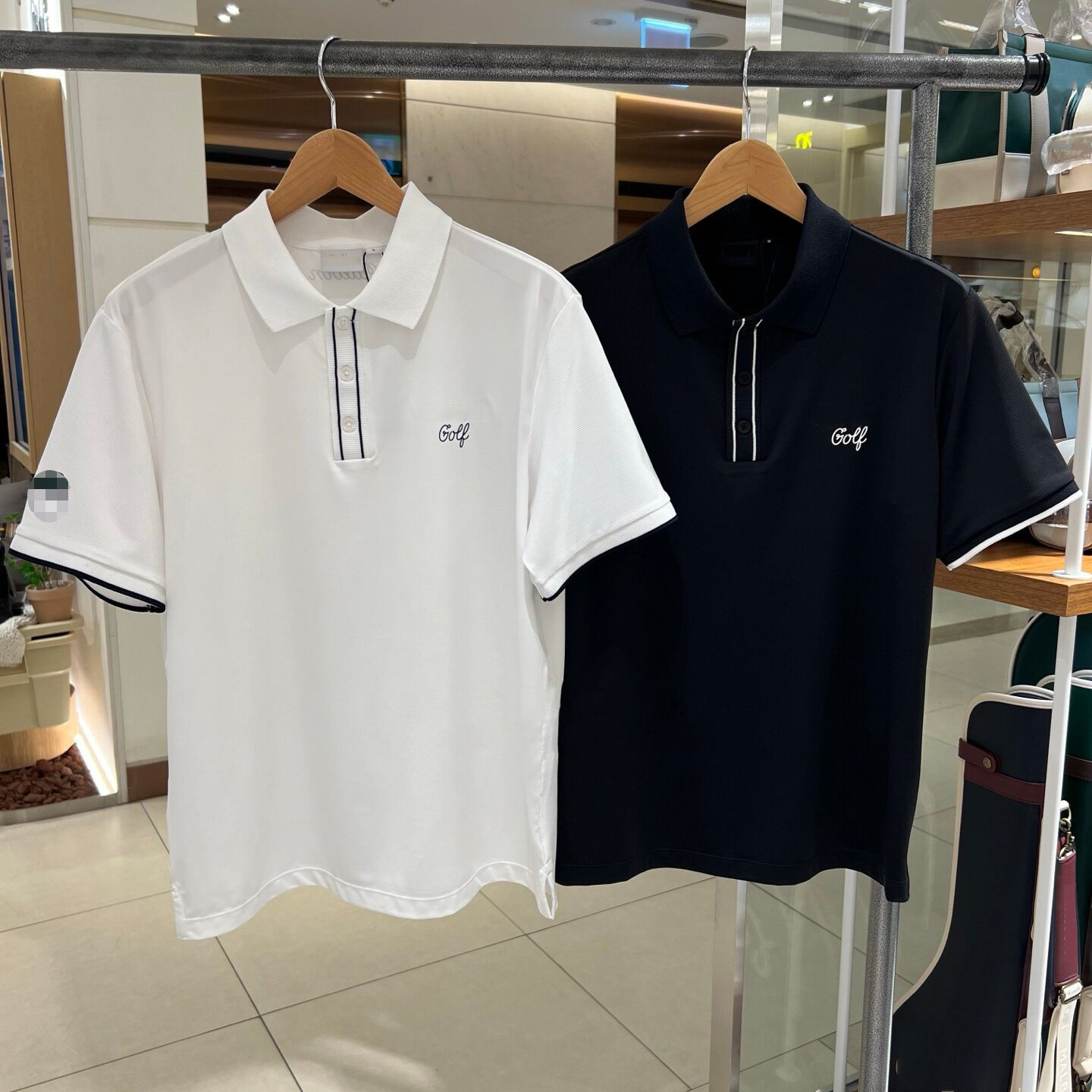 夏季男士高尔夫短袖polo衫
