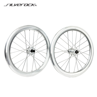 铝合金碟刹轮组20寸鸟车轮组