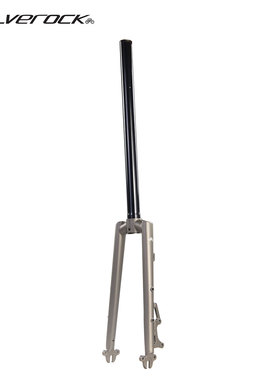 SILVEROCK DEWY铬钼钢前叉20寸406 451桶轴碟刹C夹小轮瓜车前叉