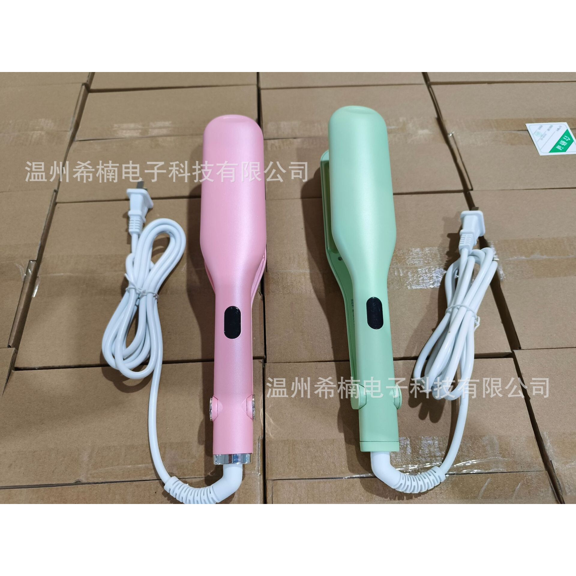 卷发棒蛋卷头蛋懒人神器泡面头水波纹大波浪25mm夹板家用速卷