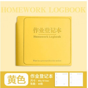 迷你家庭作业登记本小学生专用一年级记作业本小笔记本随身记事本