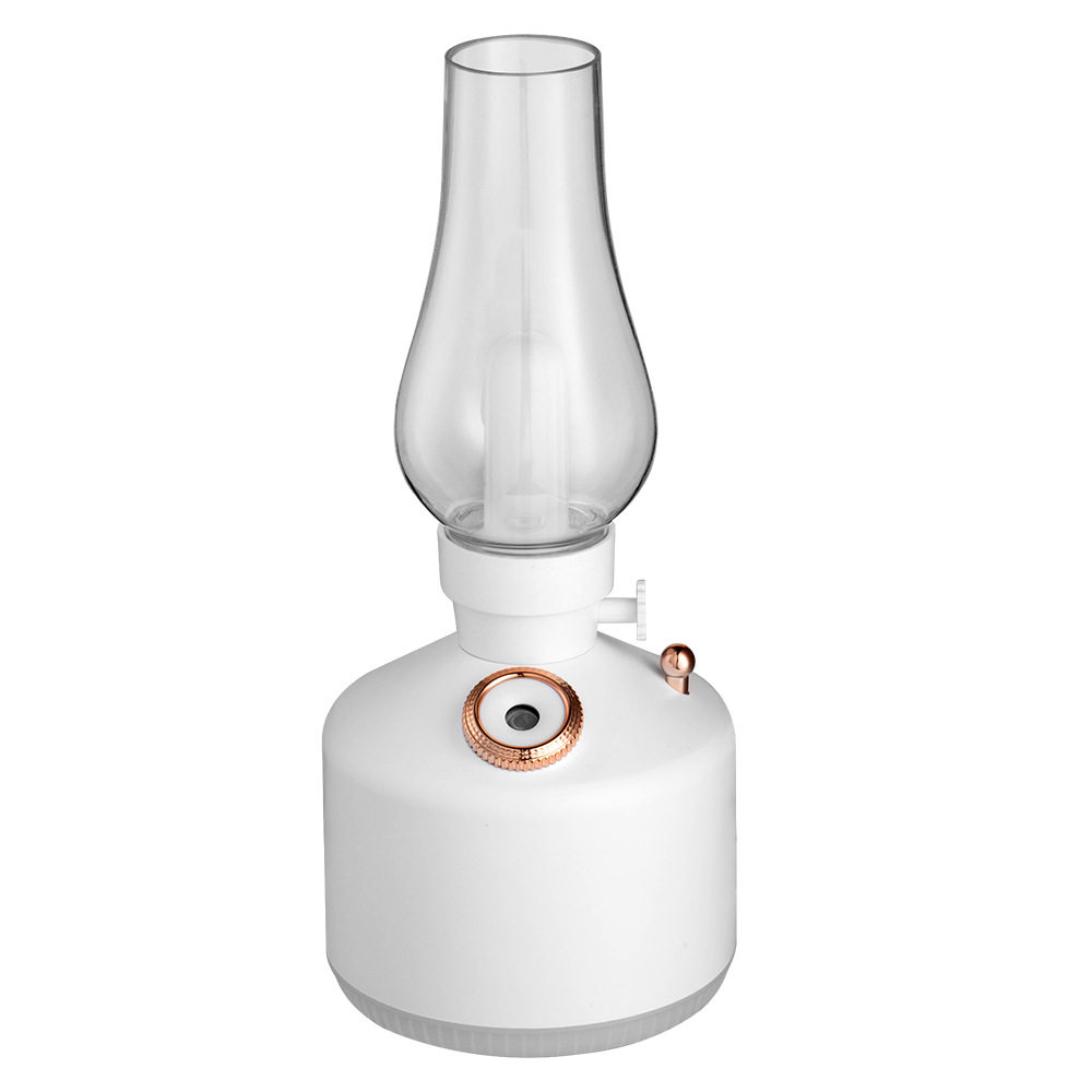 创意煤油灯加湿器 小型便携充电家用办公小夜灯车载加湿器