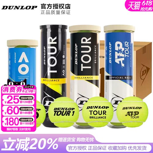 ATPTOUR铁罐筒装澳网网球