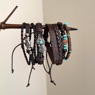 Vintage古着 Bohemian Feathers手环