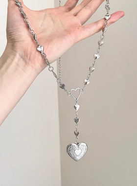 Vintage古着 The secret of the heart box项链