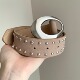round Vintage古着 Rivet buckle腰带