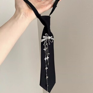 Vintage古着 Pearl bow tie领带