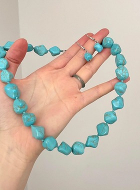 Vintage古着 Turquoise collar套装