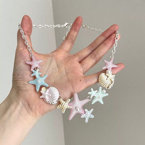 Vintage古着 Starfish Carnival项链