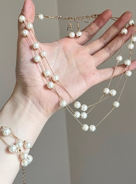 Vintage古着 Glass starry sky套装