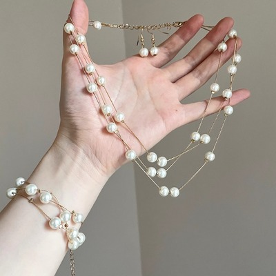 Vintage古着 Glass starry sky套装