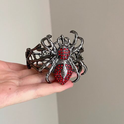 Vintage古着 Red-bellied spider手镯