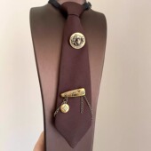 Vintage古着 pin领带 headed Bear round