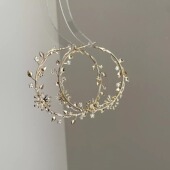 Vintage古着 wreath耳饰 Sacred