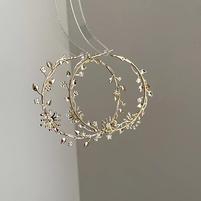 Vintage古着 Sacred wreath耳饰