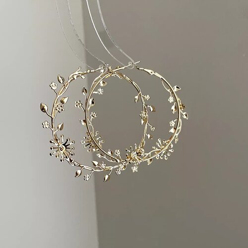 Vintage古着 Sacred wreath耳饰