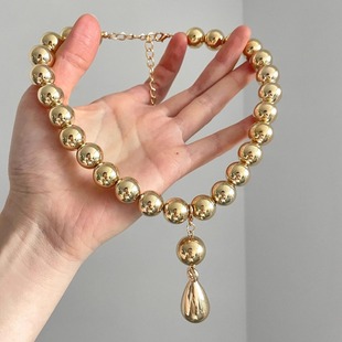 water steel drops项链 Titanium Vintage古着